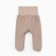 Baby sliders with closed legs, beige color, height 56