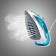 TEFAL FV5718E0, 2500 W, ceramic sole, 45 g/min, 270 ml, white-turquoise
