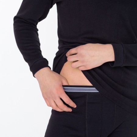 Thermal underwear (fufaika, pants) was formed, the color is black, size 52-3