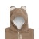 Combineson children, height 74 cm, beige color