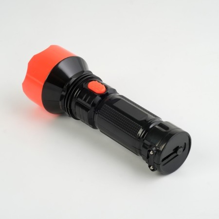 Manual battery, 1 LED, 16.5 x 5.7 x 5.7, from the network, red-black-1