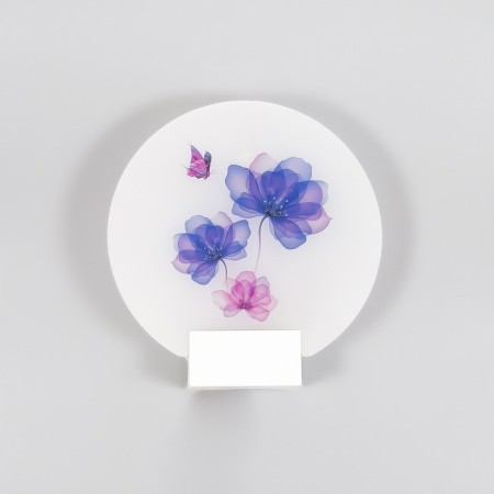 Sconces "Flowers and butterflies" LED 6W 4000k white 24x6x24 cm-1