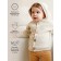 Sweater Children's Knitted Amarobaby Brush, height 80 cm, milk color