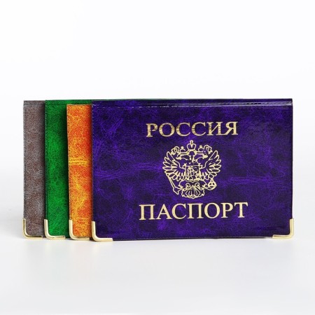 Cover for passport, color mix-1