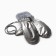 Women's mittens at the lawsuit Minaku shine 24 cm gray