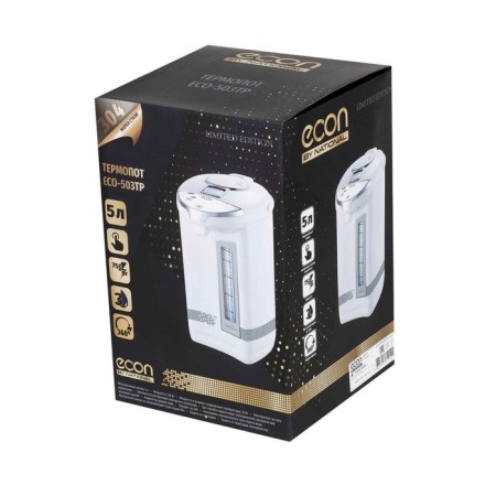 Thermopotes ECON ECO-503TP, 750W, 3 methods of water supply, 220V, 5 l, white color-8