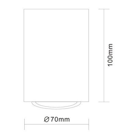 Ceiling lamp ST LUCE. ST108.507.01. 1x50 W, GU10, 7x7x10 cm, white color-6