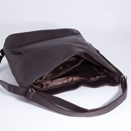 Love bag with lightning, brown color-4