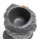 Kashpo - organizer "Bust of David" Big, Gray, Bronze, 28cm