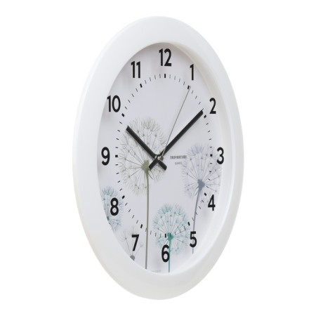 Watch wall, interior "dandelion", d-29 cm, silent, white-1