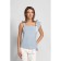 Female blouse, size 42, blue color