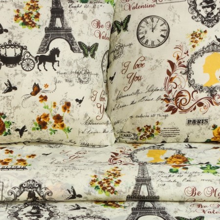 Bed linen 2sp Boyartex, size 175x210, 175x210, 70x70cm 2pcs, microfiber 65g/m, 100% polyester-2