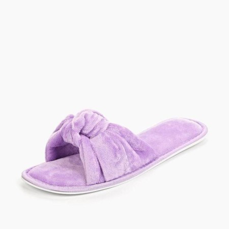 Slippers # 6 women, size 36.5, lilac color