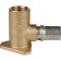 STOUT SFP-0012-001216, 1/2 "x 26 mm, wall, mount, elongated, brass