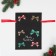 Gift bag "New Year's bows", 22 x 31 cm