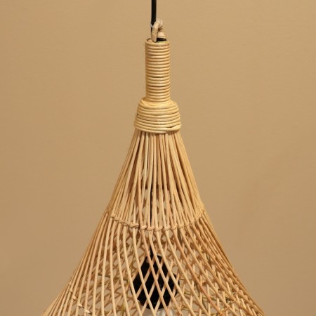 Ceiling Lamp from Rotan "Indra", 1 × 120 W, E27, 40 × 40 × 55 cm-3