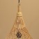 Ceiling Lamp from Rotan "Indra", 1 × 120 W, E27, 40 × 40 × 55 cm