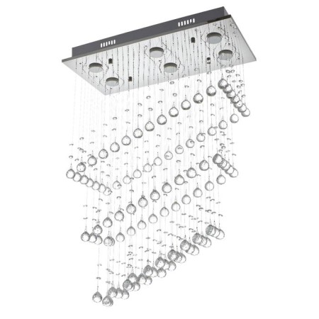Cascade 71307/6 GU10 40W chrome 60x30x85 cm Bayerlux