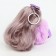 Soft toy "Puppet Model" on a key fob, 16 cm, purple color