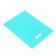 Polyethylene package with a cut handle, turquoise 30-40 cm, 70 μm