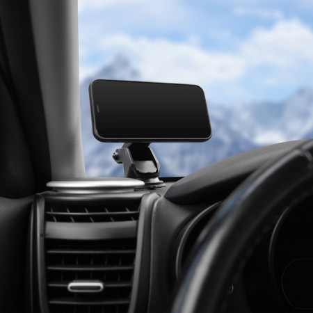 Holder for a car phone on a torpedo/forehead. magnetic glass, AEAG010-8