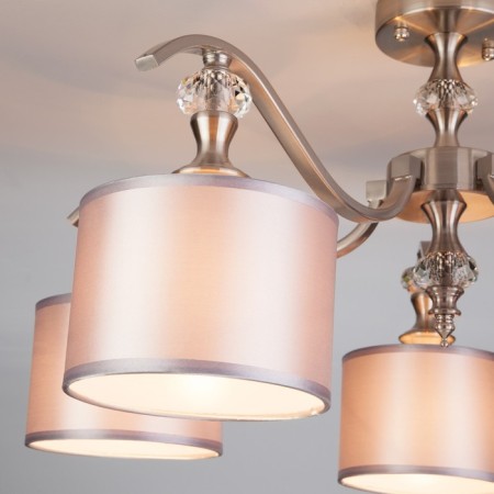 Ceiling chandelier OFELIA, 40W, E14, 60x60x30 cm-5