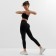 Leggings Sports Minaku: Sportly; Black color, river 44