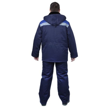 The suit insulated No. 915, p. 48-50, height 182-188 cm, dark blue color/cornflower-1