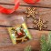 BOPP package with sticky tape, "New Year's forest", 7*7+3cm