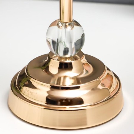 Summary metal per 1 candle "Transparency" gold 36x12x12 cm-3