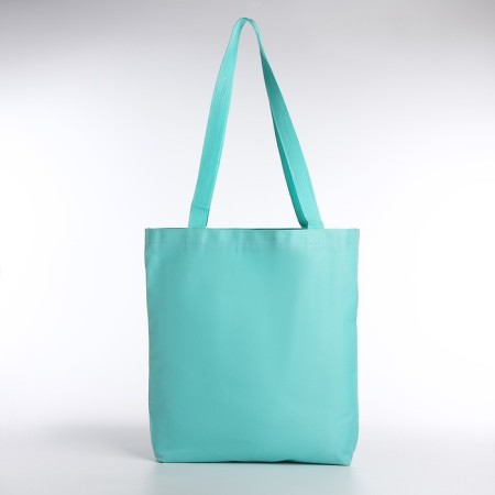 School set. A backpack with a zipper, a chover, bag, a pencil case, a bag for coins, the color is turquoise-9