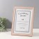 Photo frame Plastic A4 "Antik" pink with a white stripe 1.5x24.8x33.5 cm