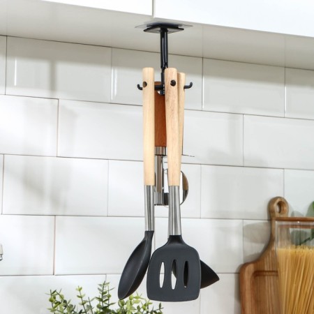Holder for cutlery shares of Hold, black color