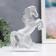 Souvenir ceramics "White Horse" 18 cm