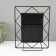 Photo frame Metal in 1 photo 13x18 cm "Loft. Triangles" black 20.5x1x25 cm