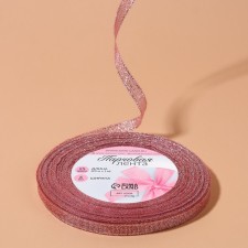 Boydovy tape, 6 mm, 23 ± 1 m, pink color No. 013