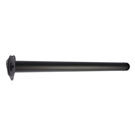 Furniture support, bar, tundra, 60x870 mm, black color