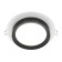 Building lamp Technical DL086-GX53-RD-WB, 1x15W, 11x11x5.3 cm, GX53, white-black color
