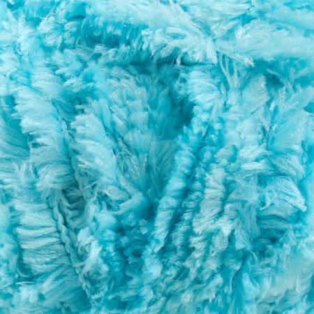 Yarn "Fable Fur" 100% micropoliester 100m/100g (975 turquoise)-2