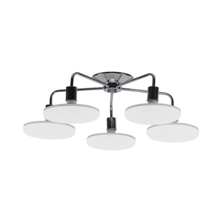 Lamp Ceiling Economy Highlight 66097/5CR WT, 5x5W, E27, 20x64x64 cm, color chromium