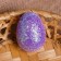 The basis for the creativity “Egg with sparkles” opens, a set of 10 pcs, size 1 pc: 4 × 6 cm, color mix
