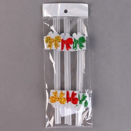 Tubes "Gifts", in the set 6 pcs., Silver-5