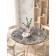 The tablecloth “Marble cracks”, round, oxford, elastic band, size 140x140 cm, diameter 105-120 cm
