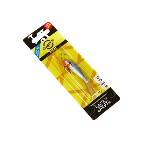 Balancir Lucky John Fin 5 + tee, 7 cm, color 15h blister-6
