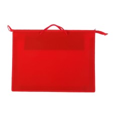 Folder for drawings and drawings A3, 420 x 343 x 50 mm, with handles, plastic, lightning from above, inside pocket, 0.9 mm, 