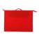 Folder for drawings and drawings A3, 420 x 343 x 50 mm, with handles, plastic, lightning from above, inside pocket, 0.9 mm, "standard" PR 3 -8, red
