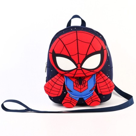 Children's backpack, textiles, 22 cm x 13 cm x 28 cm "Spider-Men", Spider-Man-2
