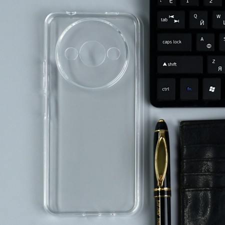 Borasco Bumper Case for Xiaomi Redmi A3, silicone, transparent-1