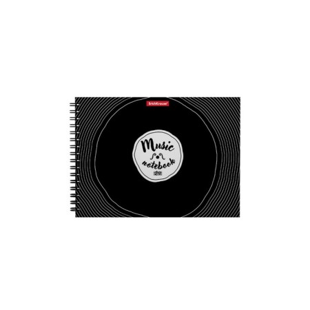 Note for notes a5 24 sheets on the crest Erichkrause Just Music, the cover coated cardboard, with reference information-1