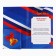 Diploma with a place for chocolate for graduation "graduate", Tricolor, 10.6 cm x 18.5 cm